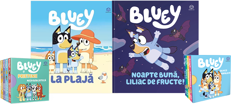 Pachet Bluey și lumea ei vesela